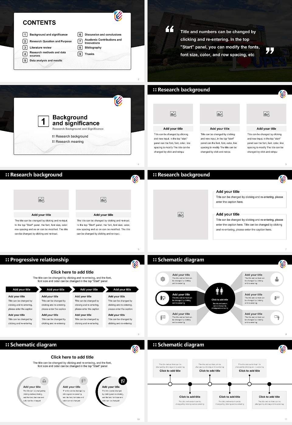 University of Petroleum and Energy Studies Graduation Thesis Defense PPT Template16:9 ratio PPT effect preview image2