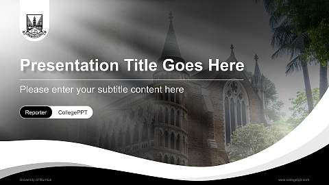 University of Mumbai Lecture Sharing and Networking Event PPT Template