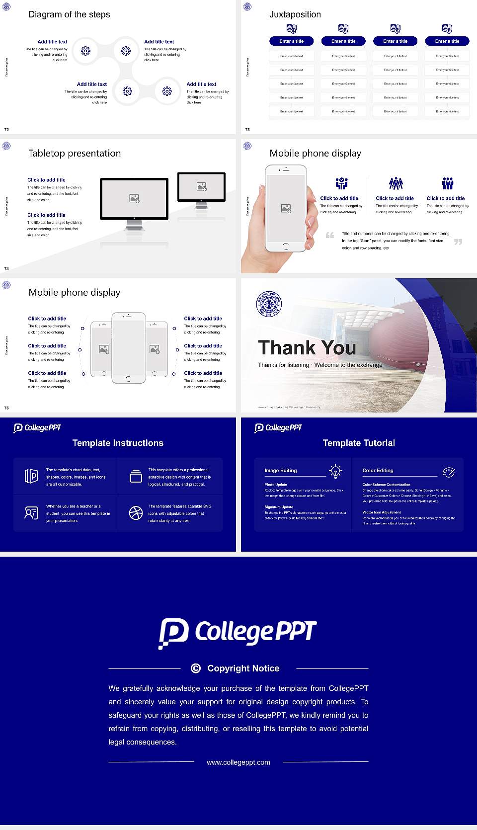 Vidyasagar University Competition/Entrepreneurship Contest PPT Template16:9 ratio PPT effect preview image9