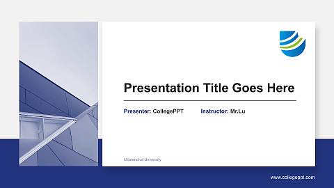 Uttaranchal University General PPT Template