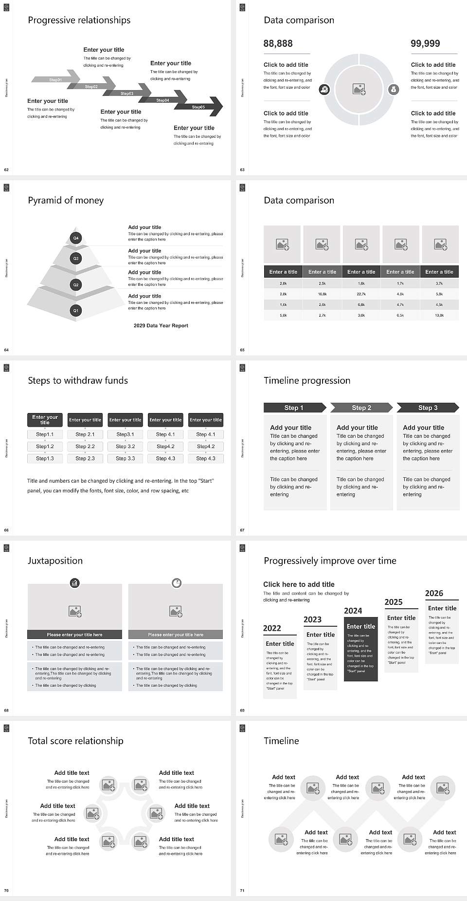 World University of Design Competition/Entrepreneurship Contest PPT Template4:3 ratio PPT effect preview image8