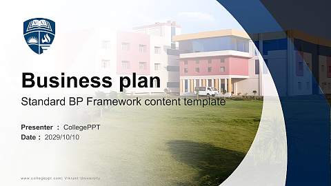 Vikrant University Competition/Entrepreneurship Contest PPT Template
