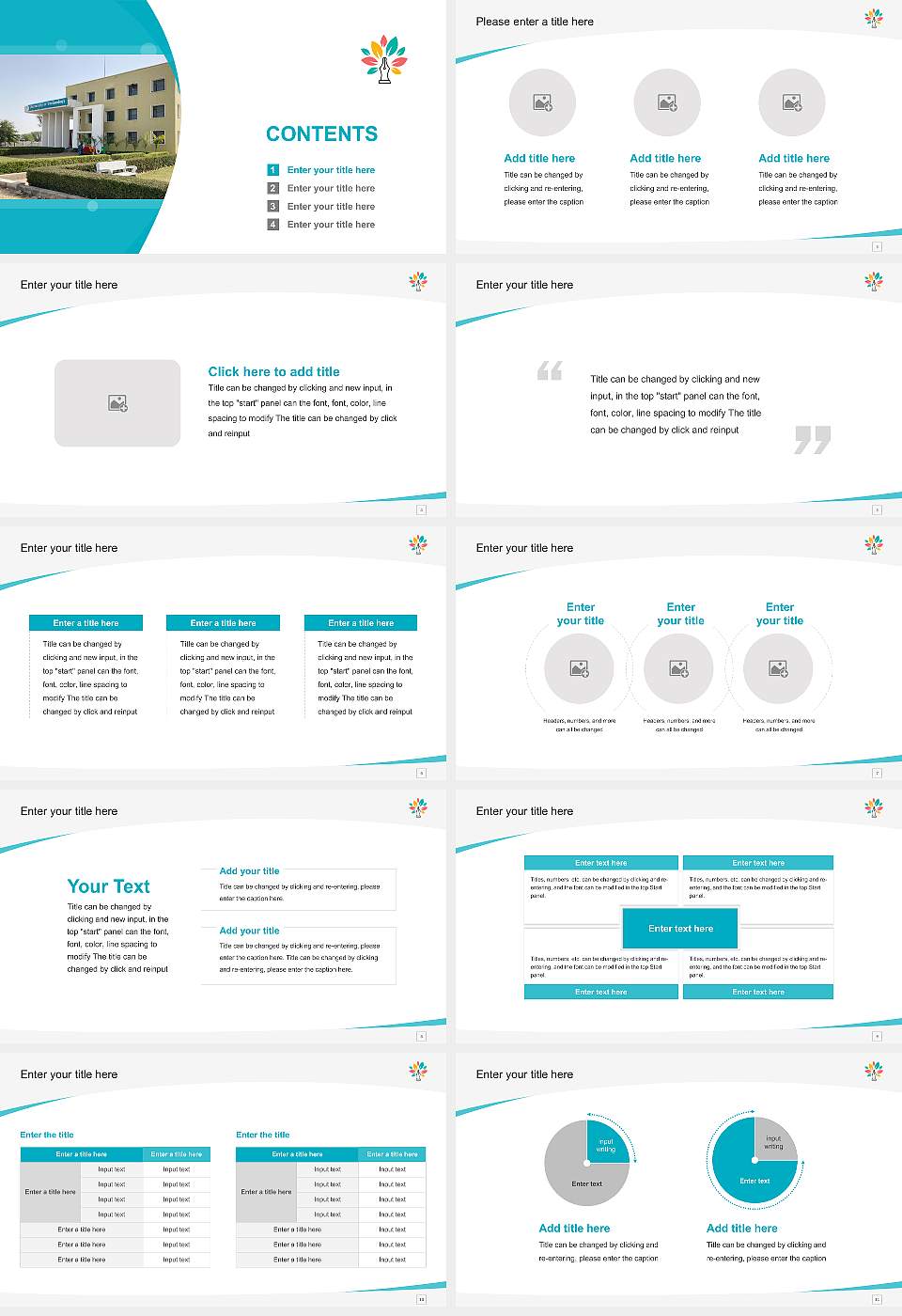 University of Technology, Jaipur Course/Courseware Creation PPT Template16:9 ratio PPT effect preview image2