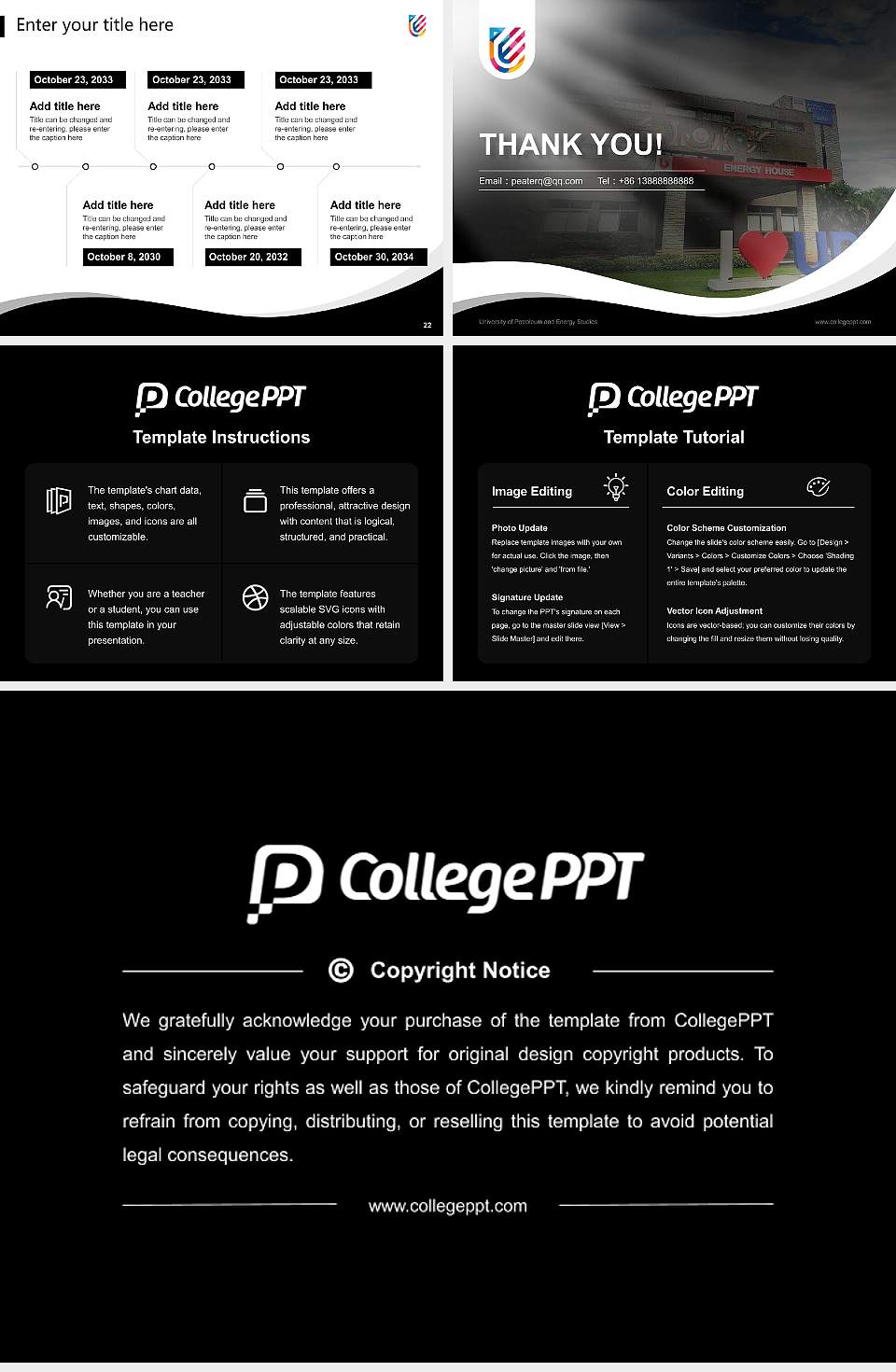 University of Petroleum and Energy Studies Lecture Sharing and Networking Event PPT Template4:3 ratio PPT effect preview image4