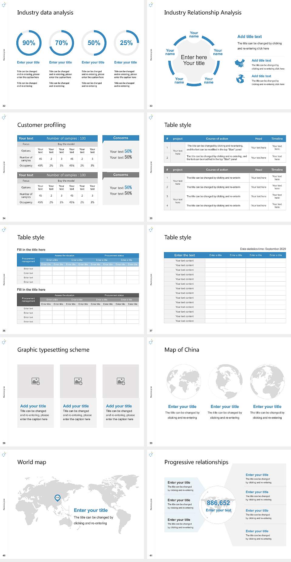 UPL University of Sustainable Technology Competition/Entrepreneurship Contest PPT Template4:3 ratio PPT effect preview image5