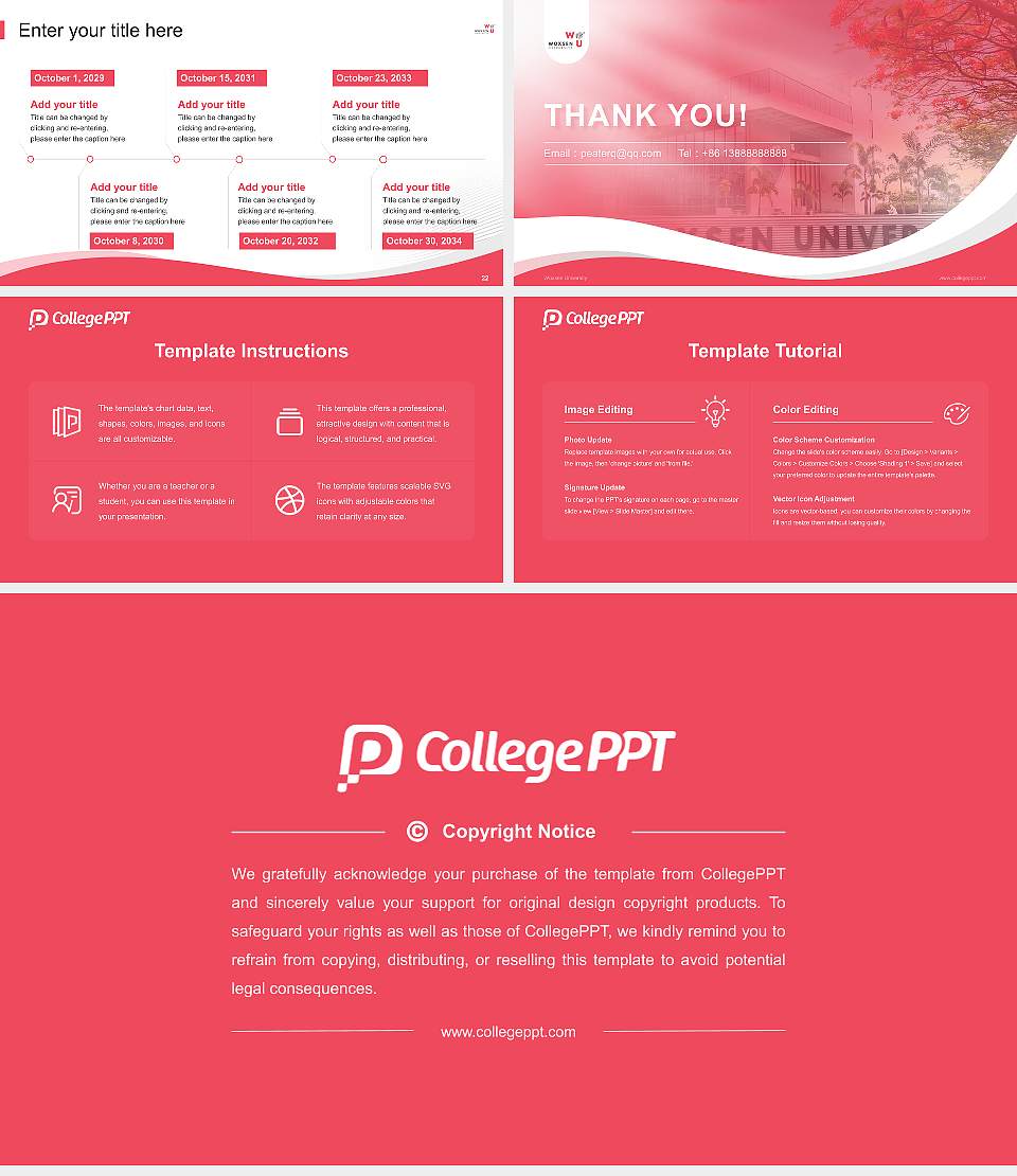 Woxsen University Lecture Sharing and Networking Event PPT Template16:9 ratio PPT effect preview image4