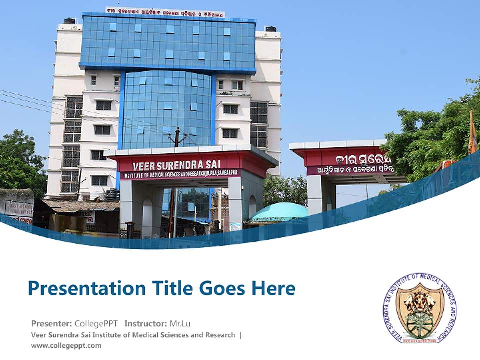 Veer Surendra Sai Institute of Medical Sciences and Research Course/Courseware Creation PPT Template4:3 ratio PPT effect preview image5