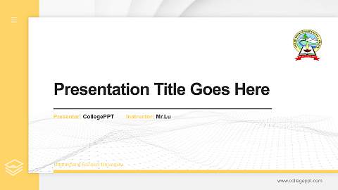 Uttarakhand Sanskrit University Thesis Proposal/Graduation Defense PPT Template