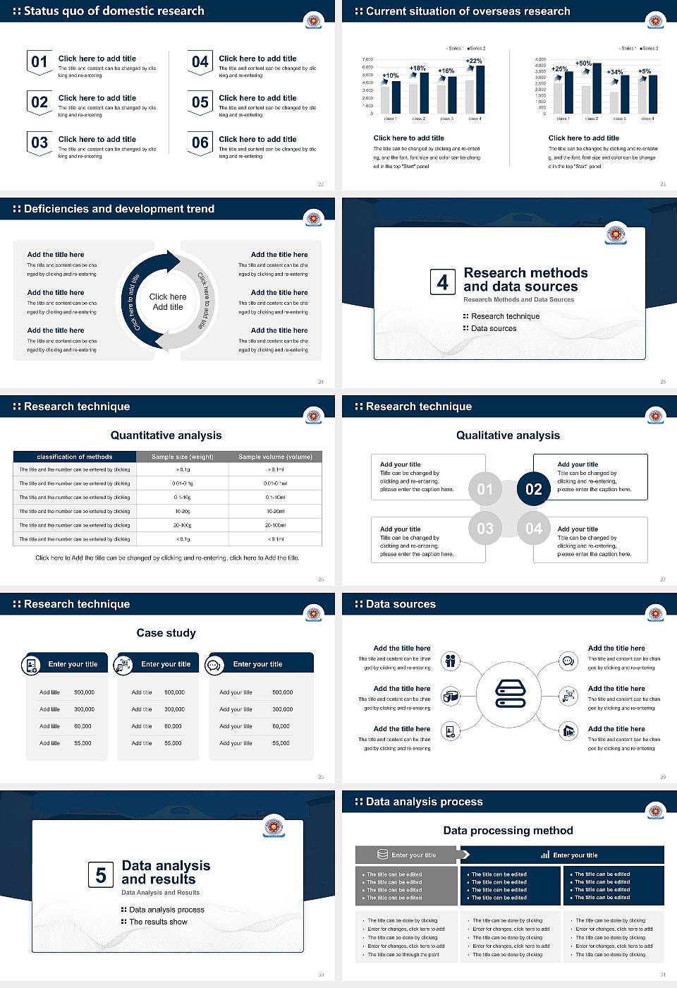 Vinoba Bhave University Graduation Thesis Defense PPT Template16:9 ratio PPT effect preview image4