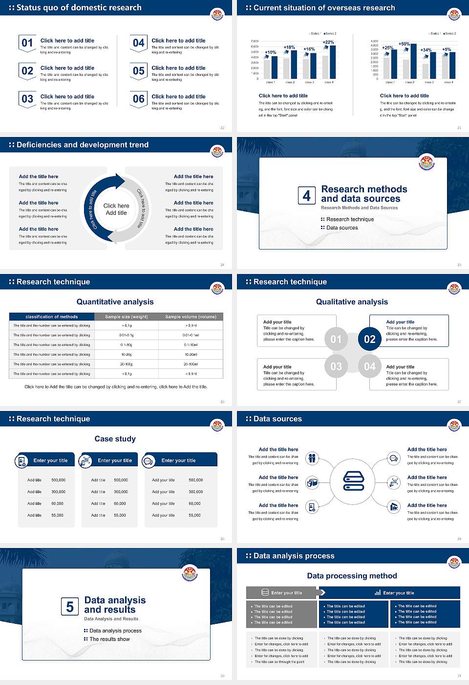University of Lucknow Graduation Thesis Defense PPT Template16:9 ratio PPT effect preview image4