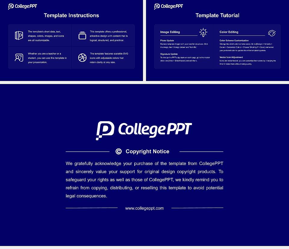 University of Mysore Course/Courseware Creation PPT Template16:9 ratio PPT effect preview image5