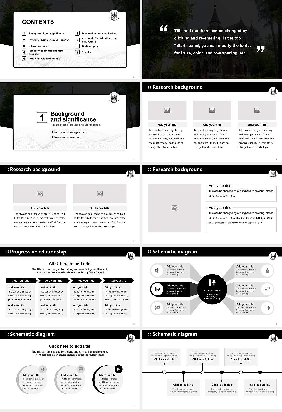 University of Mumbai Graduation Thesis Defense PPT Template16:9 ratio PPT effect preview image2