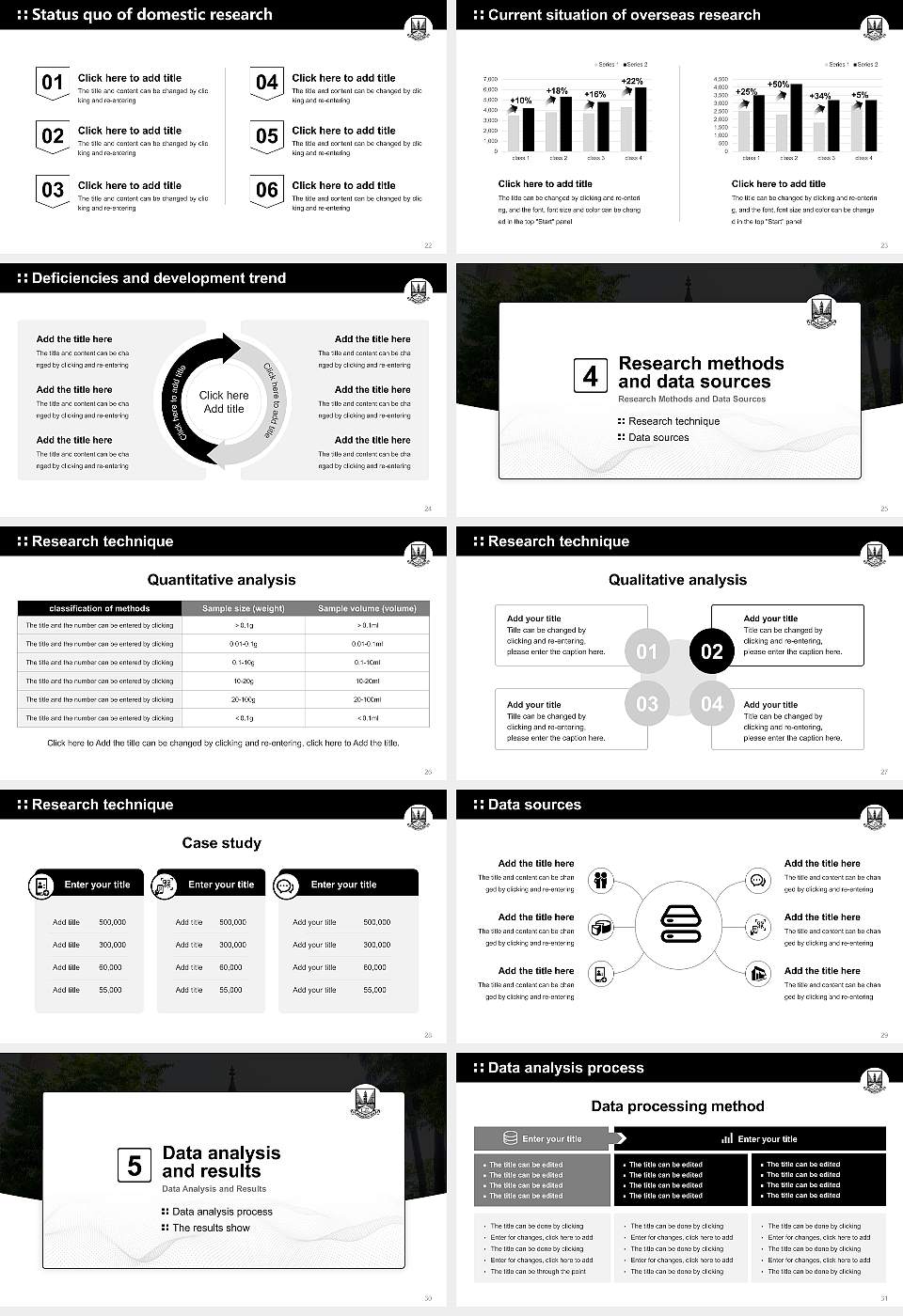 University of Mumbai Graduation Thesis Defense PPT Template16:9 ratio PPT effect preview image4