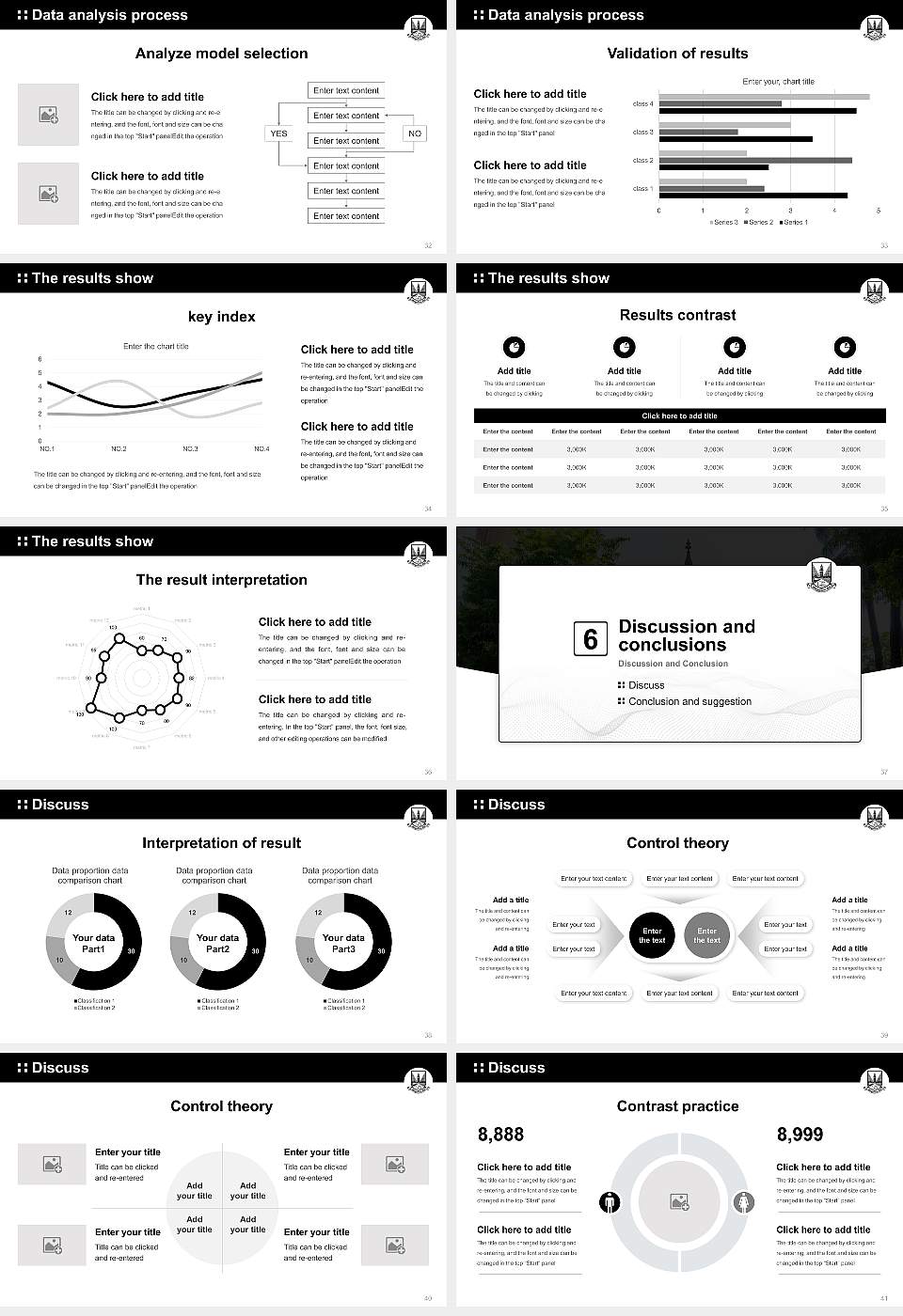 University of Mumbai Graduation Thesis Defense PPT Template16:9 ratio PPT effect preview image5