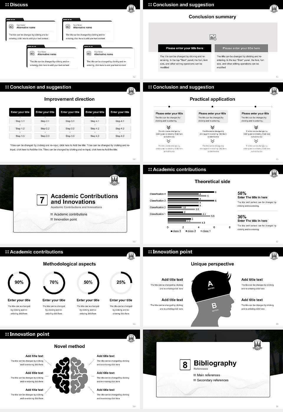 University of Mumbai Graduation Thesis Defense PPT Template16:9 ratio PPT effect preview image6