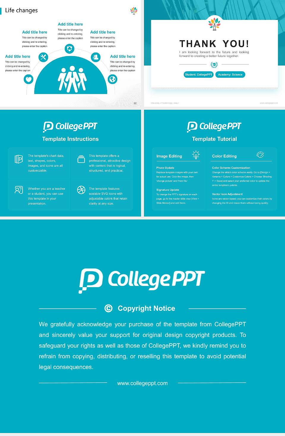 University of Technology, Jaipur National Scholarship Defense PPT Template4:3 ratio PPT effect preview image4