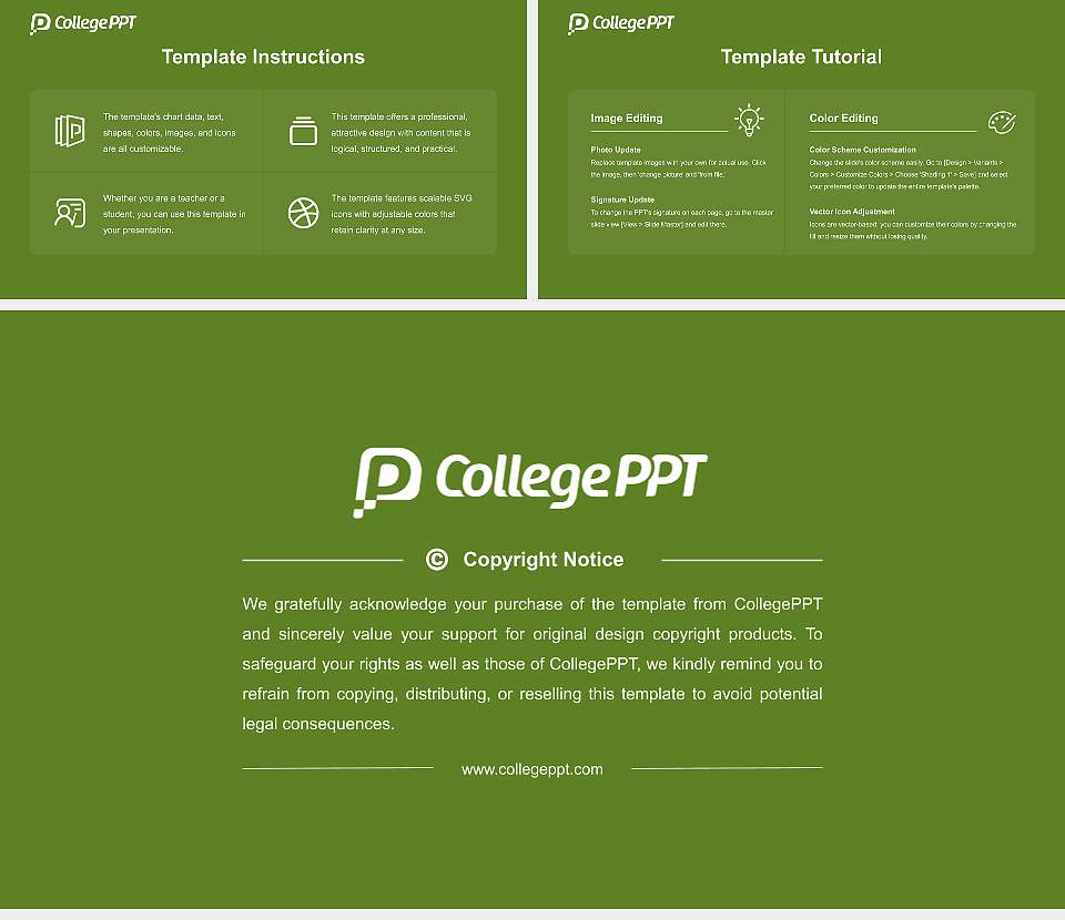University of Kashmir Course/Courseware Creation PPT Template16:9 ratio PPT effect preview image5