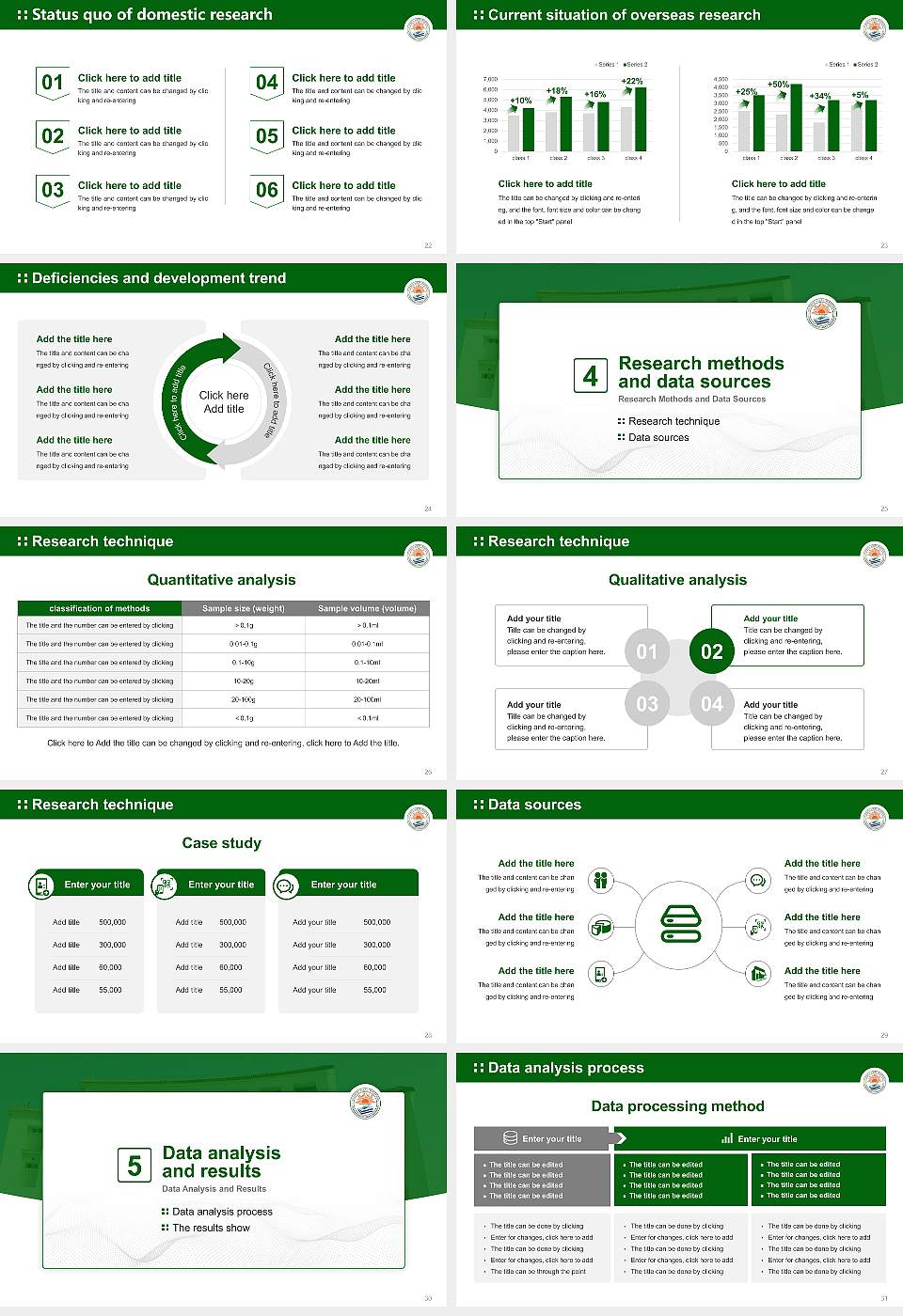 Uttarakhand Ayurved University Graduation Thesis Defense PPT Template16:9 ratio PPT effect preview image4