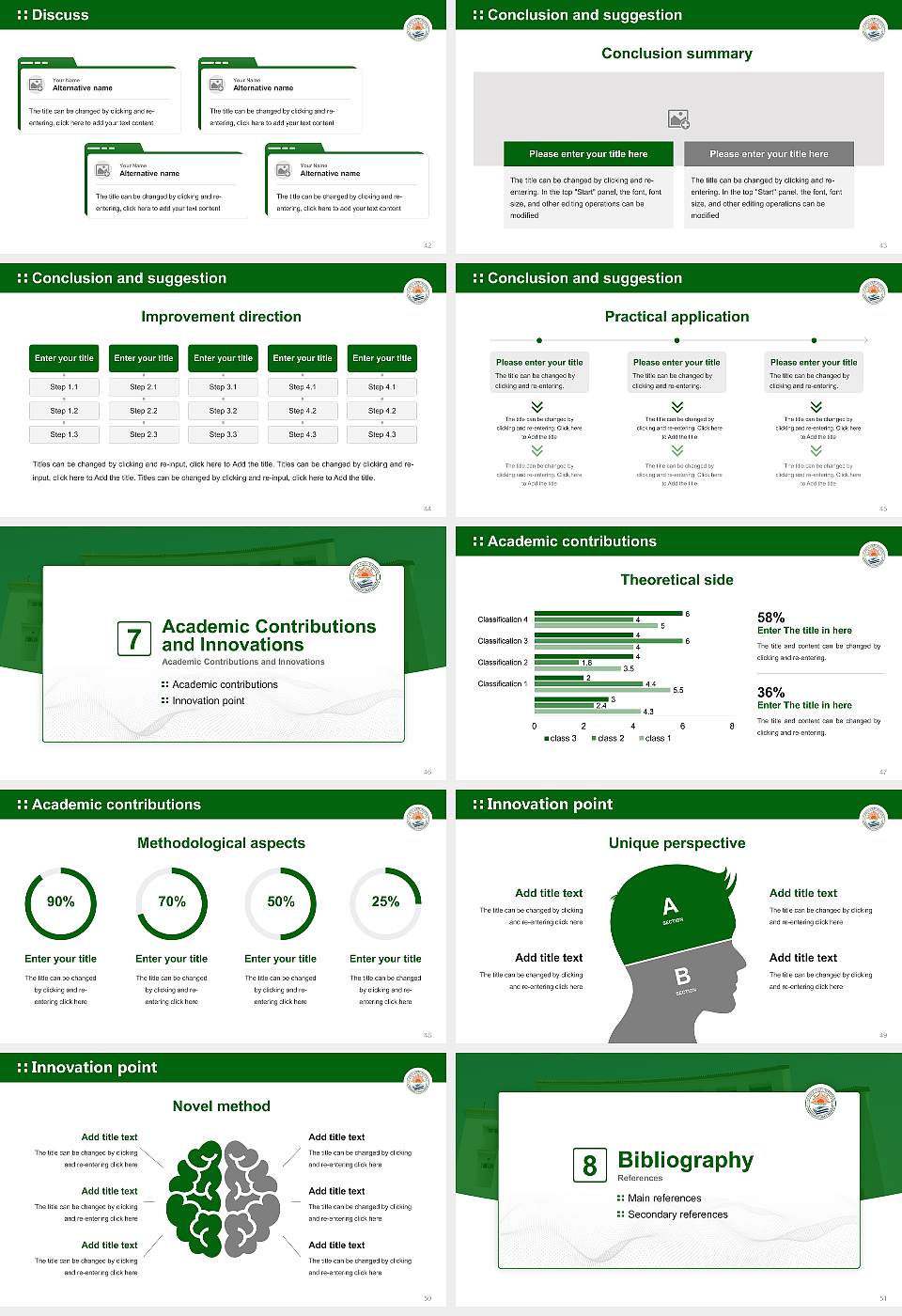 Uttarakhand Ayurved University Graduation Thesis Defense PPT Template16:9 ratio PPT effect preview image6