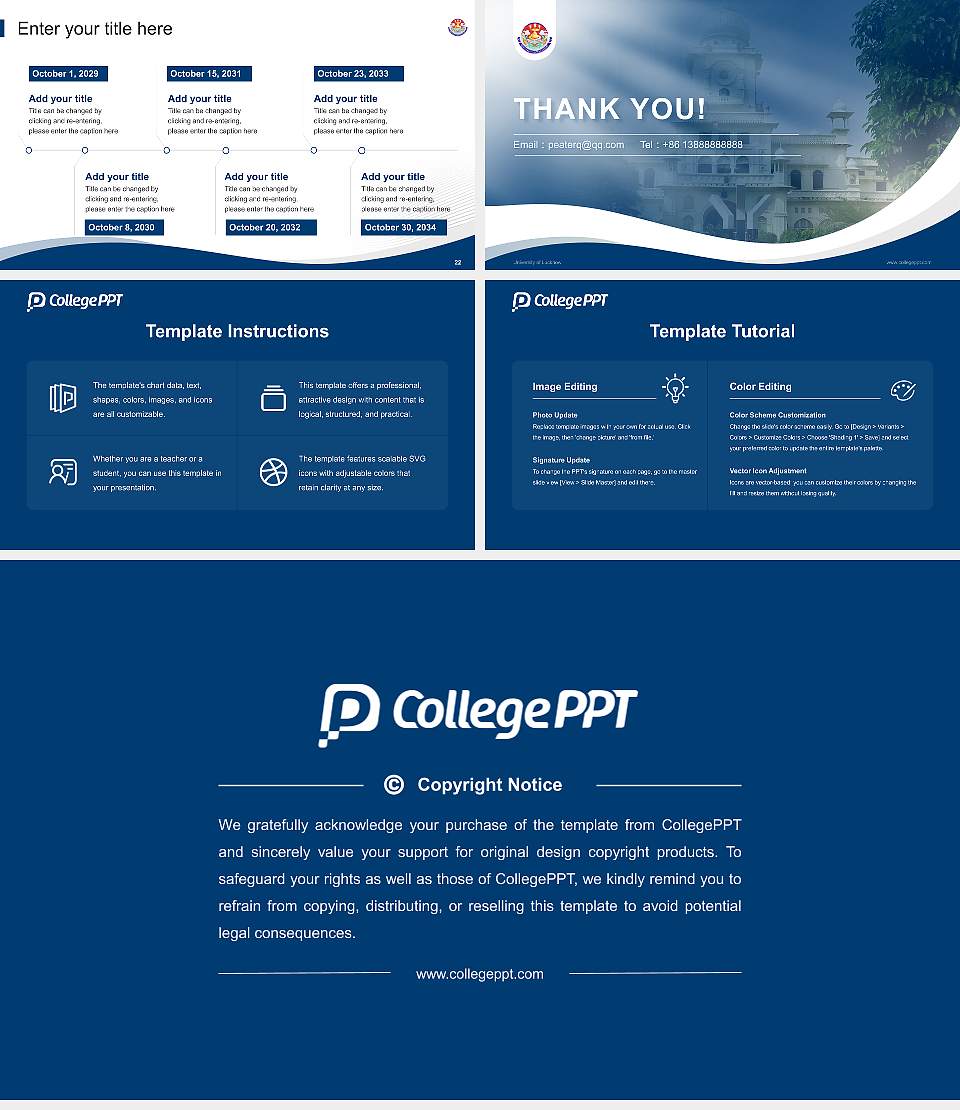 University of Lucknow Lecture Sharing and Networking Event PPT Template16:9 ratio PPT effect preview image4