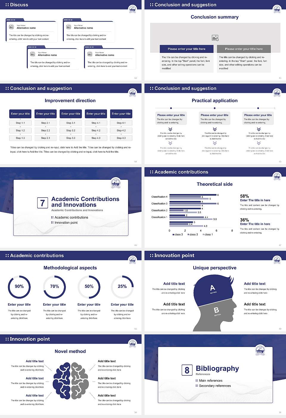 VIT Bhopal University Graduation Thesis Defense PPT Template16:9 ratio PPT effect preview image6