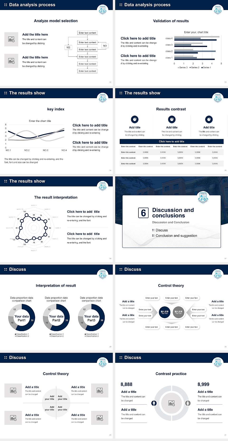 Vel ‘s Institute of Science, Technology & Advanced Studies Graduation Thesis Defense PPT Template4:3 ratio PPT effect preview image5