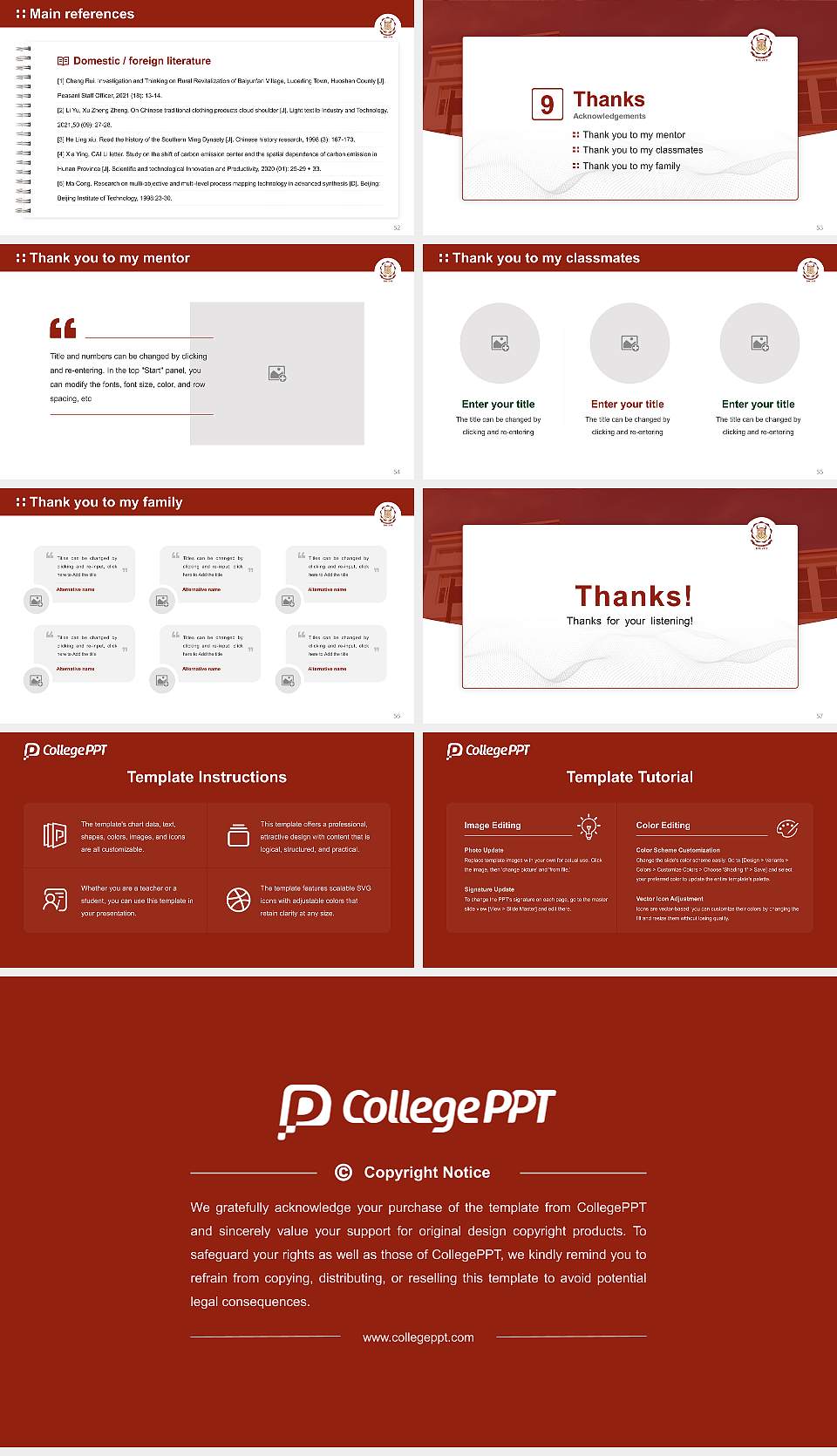 University of Ladakh Graduation Thesis Defense PPT Template16:9 ratio PPT effect preview image7