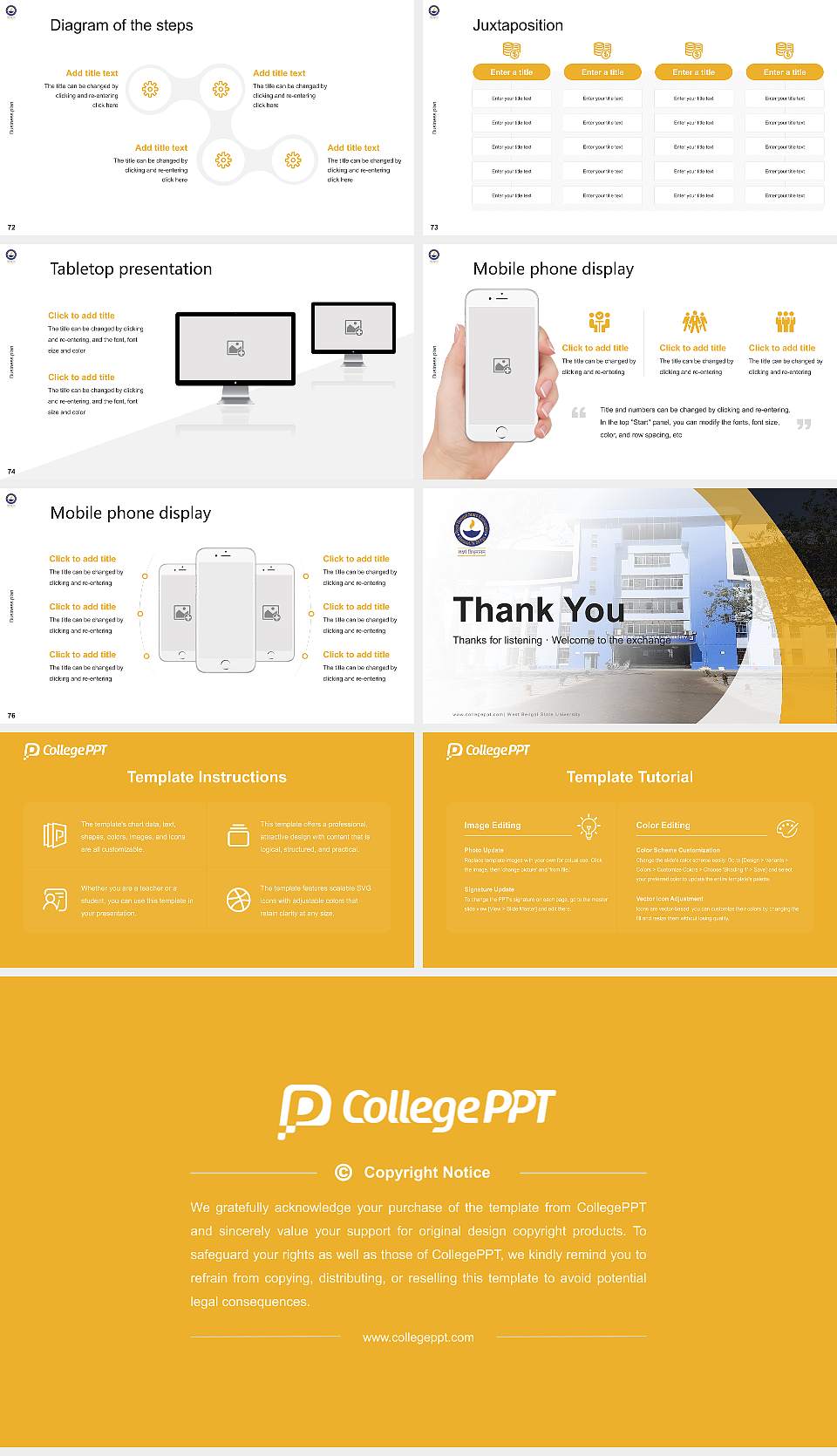 West Bengal State University Competition/Entrepreneurship Contest PPT Template16:9 ratio PPT effect preview image9