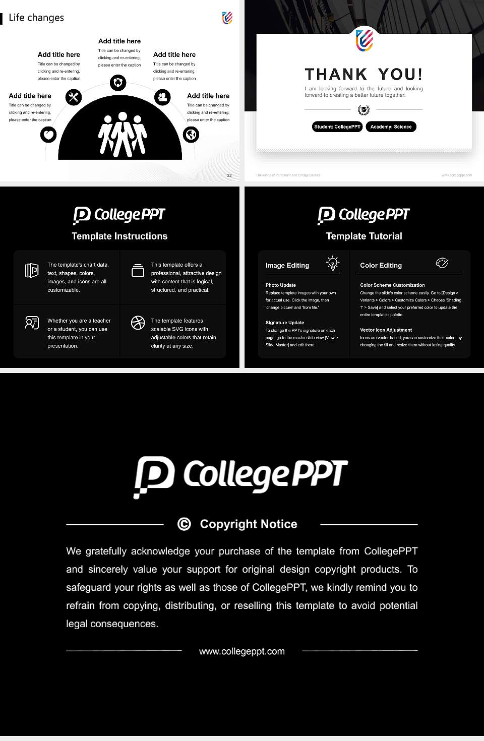 University of Petroleum and Energy Studies National Scholarship Defense PPT Template4:3 ratio PPT effect preview image4