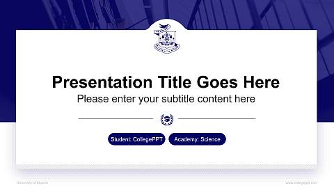 University of Mysore National Scholarship Defense PPT Template