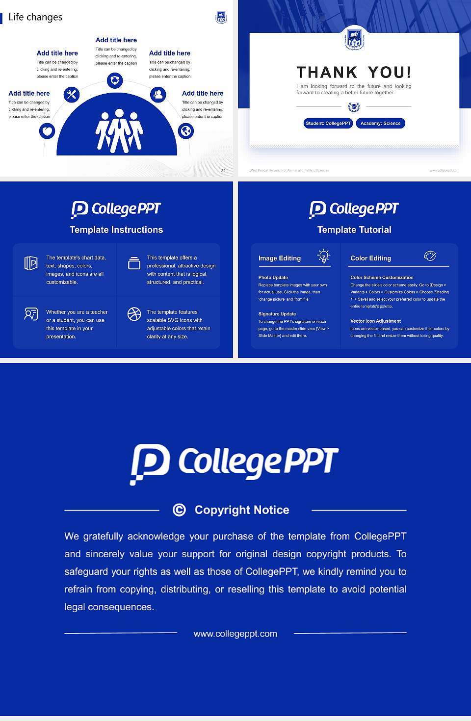 West Bengal University of Animal and Fishery Sciences National Scholarship Defense PPT Template4:3 ratio PPT effect preview image4