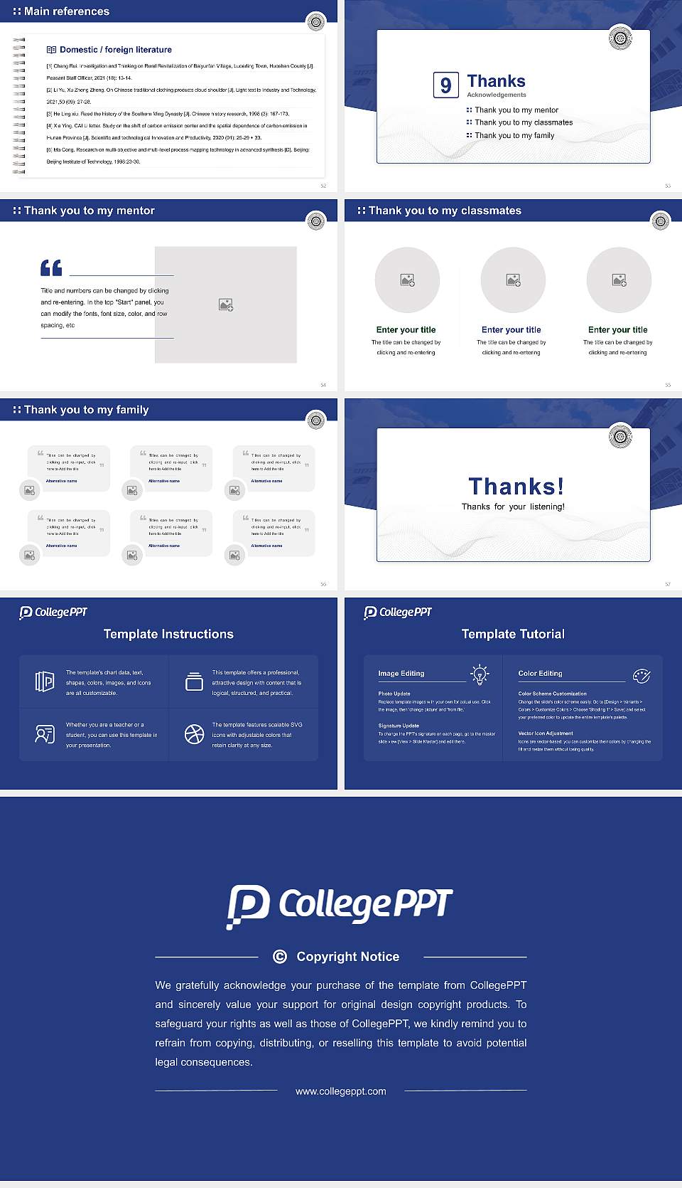 University of Calcutta Graduation Thesis Defense PPT Template16:9 ratio PPT effect preview image7