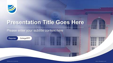 Uttaranchal University Lecture Sharing and Networking Event PPT Template