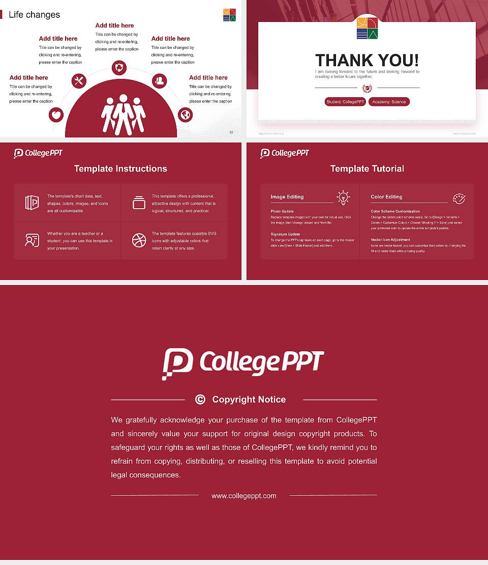 Vijaybhoomi University National Scholarship Defense PPT Template16:9 ratio PPT effect preview image4