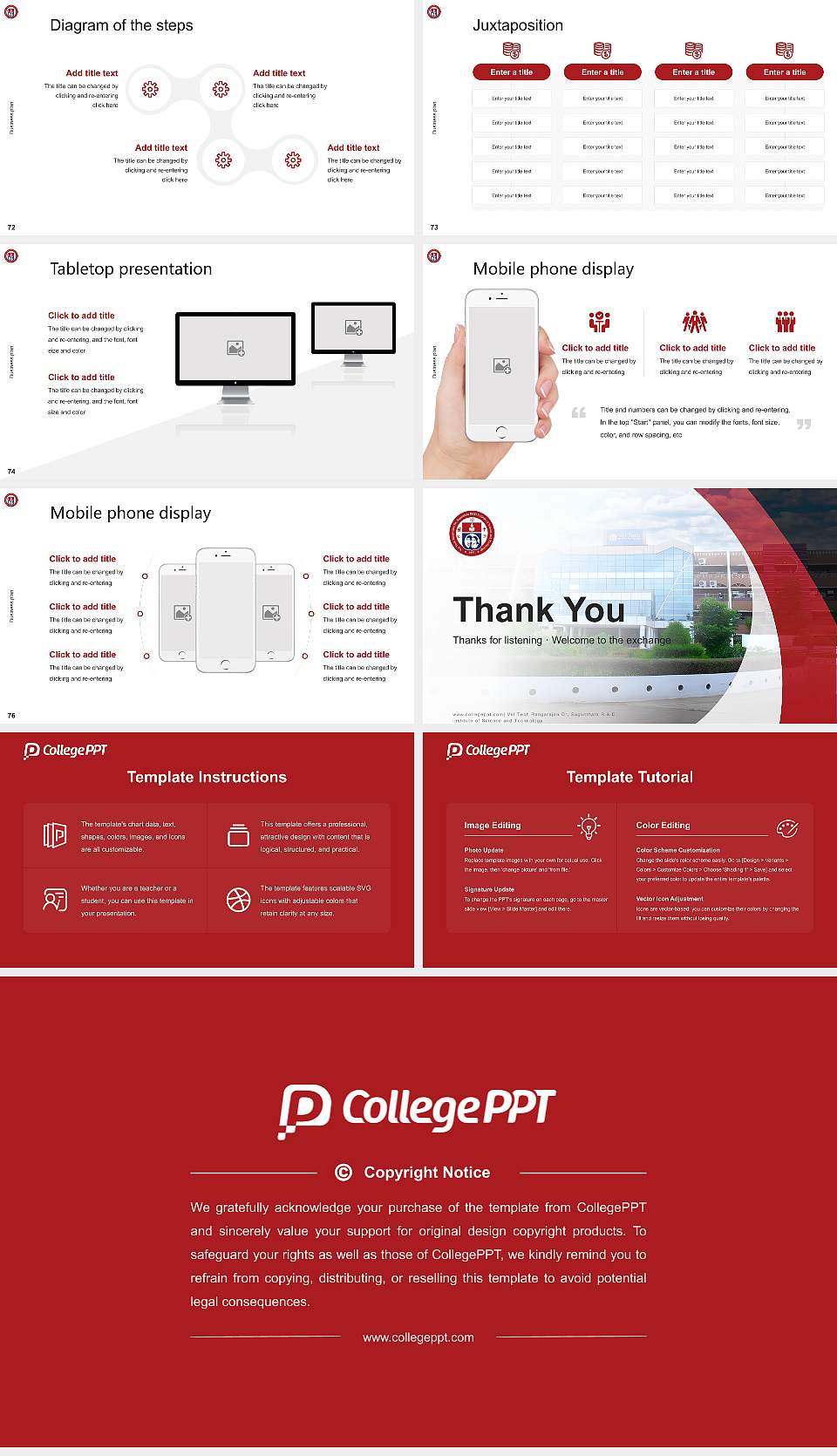 Vel Tech Rangarajan Dr. Sagunthala R & D Institute of Science and Technology Competition/Entrepreneurship Contest PPT Template16:9 ratio PPT effect preview image9