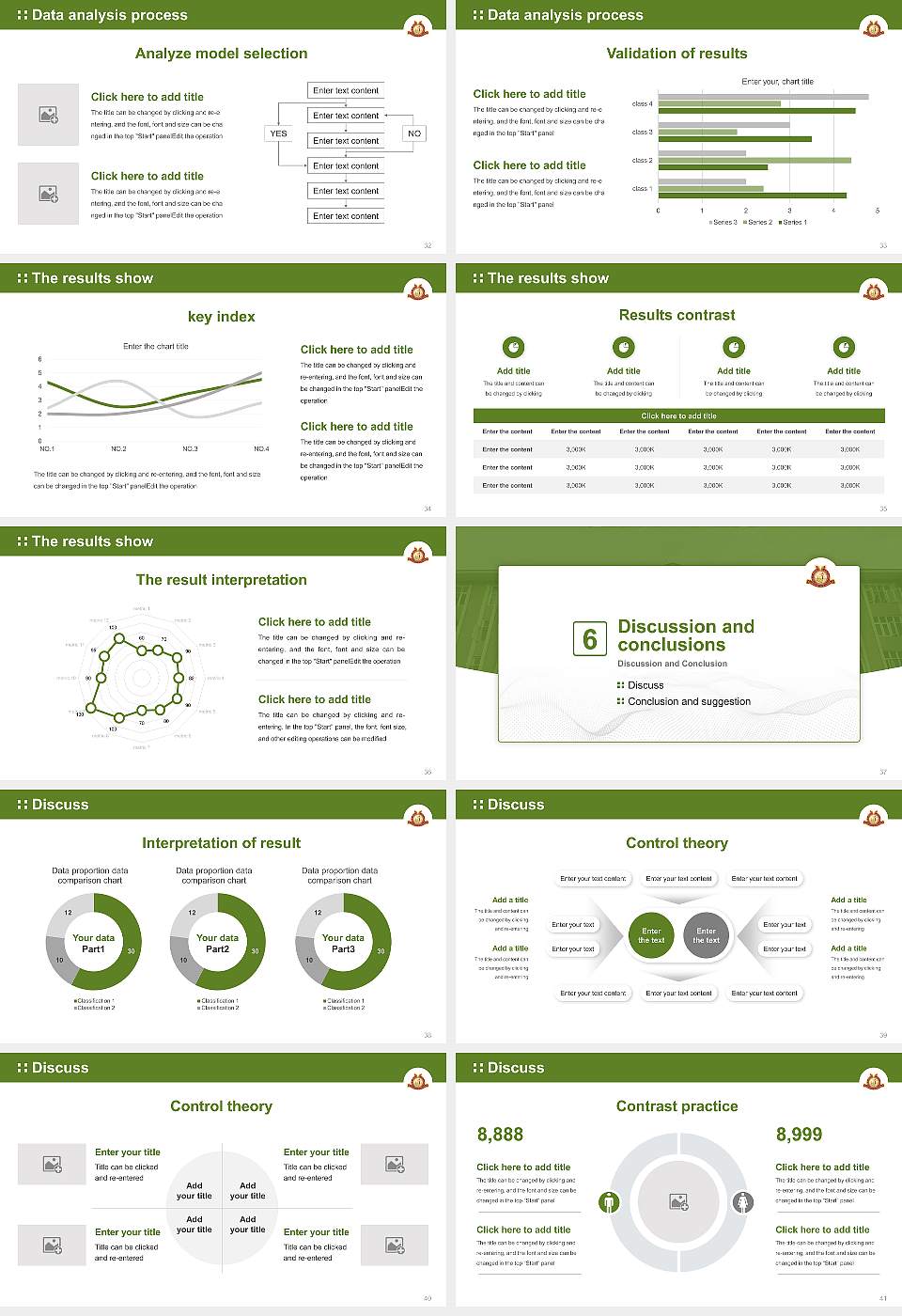 University of Kashmir Graduation Thesis Defense PPT Template16:9 ratio PPT effect preview image5