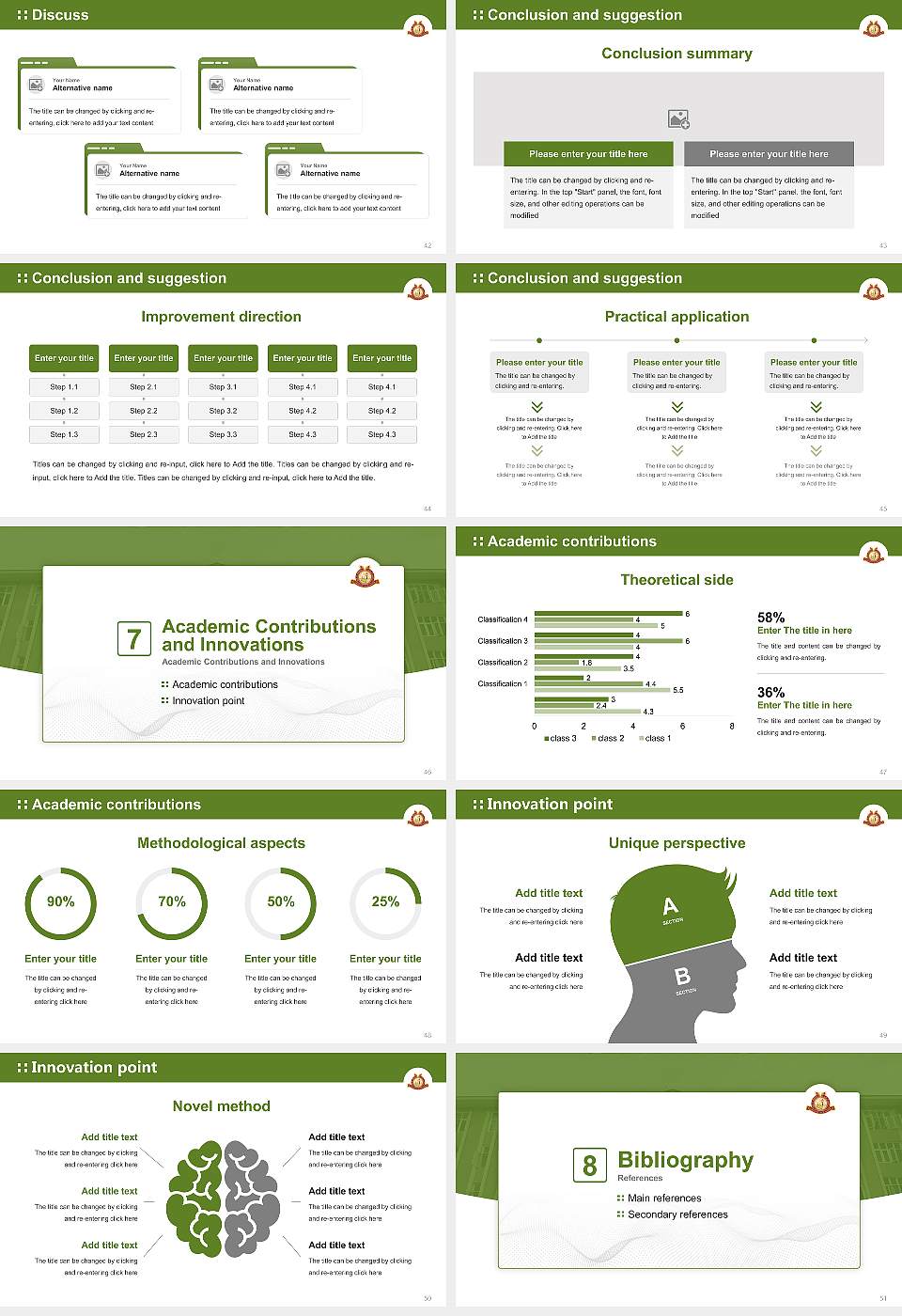 University of Kashmir Graduation Thesis Defense PPT Template16:9 ratio PPT effect preview image6