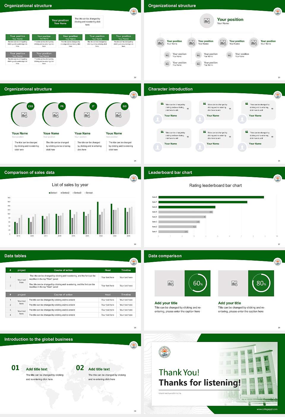 Uttarakhand Ayurved University Academic Presentation/Research Findings Report PPT Template16:9 ratio PPT effect preview image4