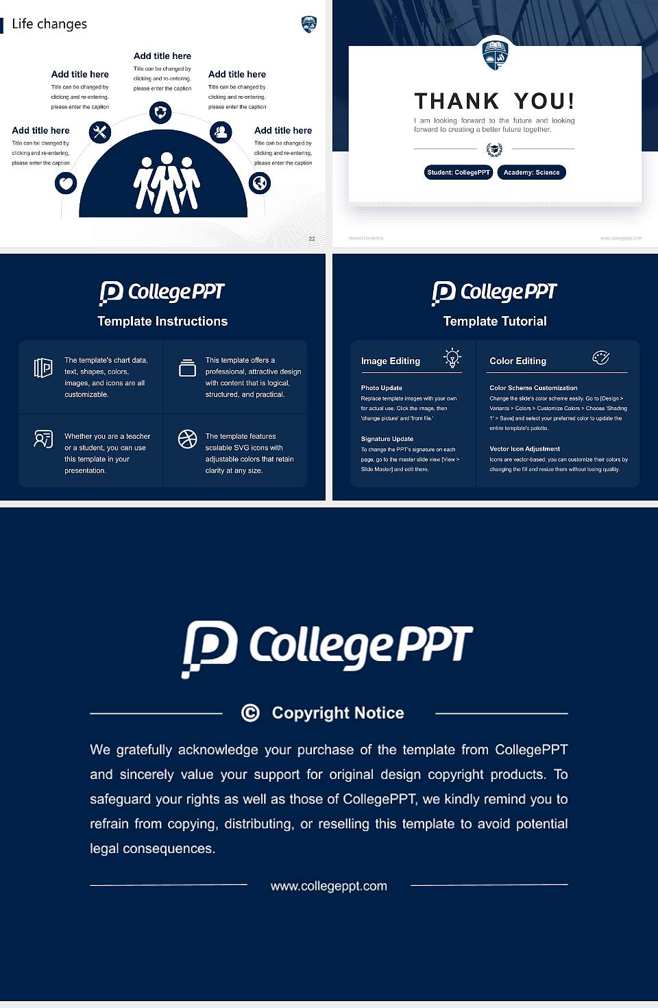 Vikrant University National Scholarship Defense PPT Template4:3 ratio PPT effect preview image4