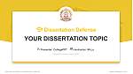 University of Jammu Graduation Thesis Defense PPT Template