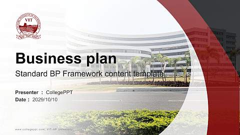 VIT-AP University Competition/Entrepreneurship Contest PPT Template
