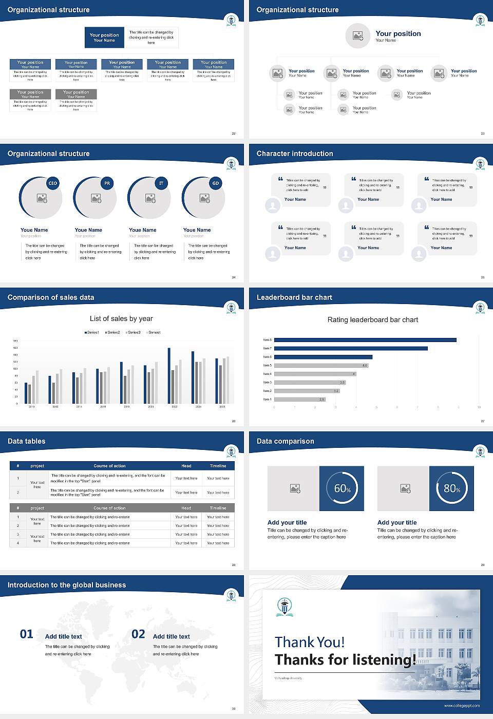 Vidhyadeep University Academic Presentation/Research Findings Report PPT Template16:9 ratio PPT effect preview image4