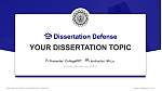 University of Burdwan Graduation Thesis Defense PPT Template