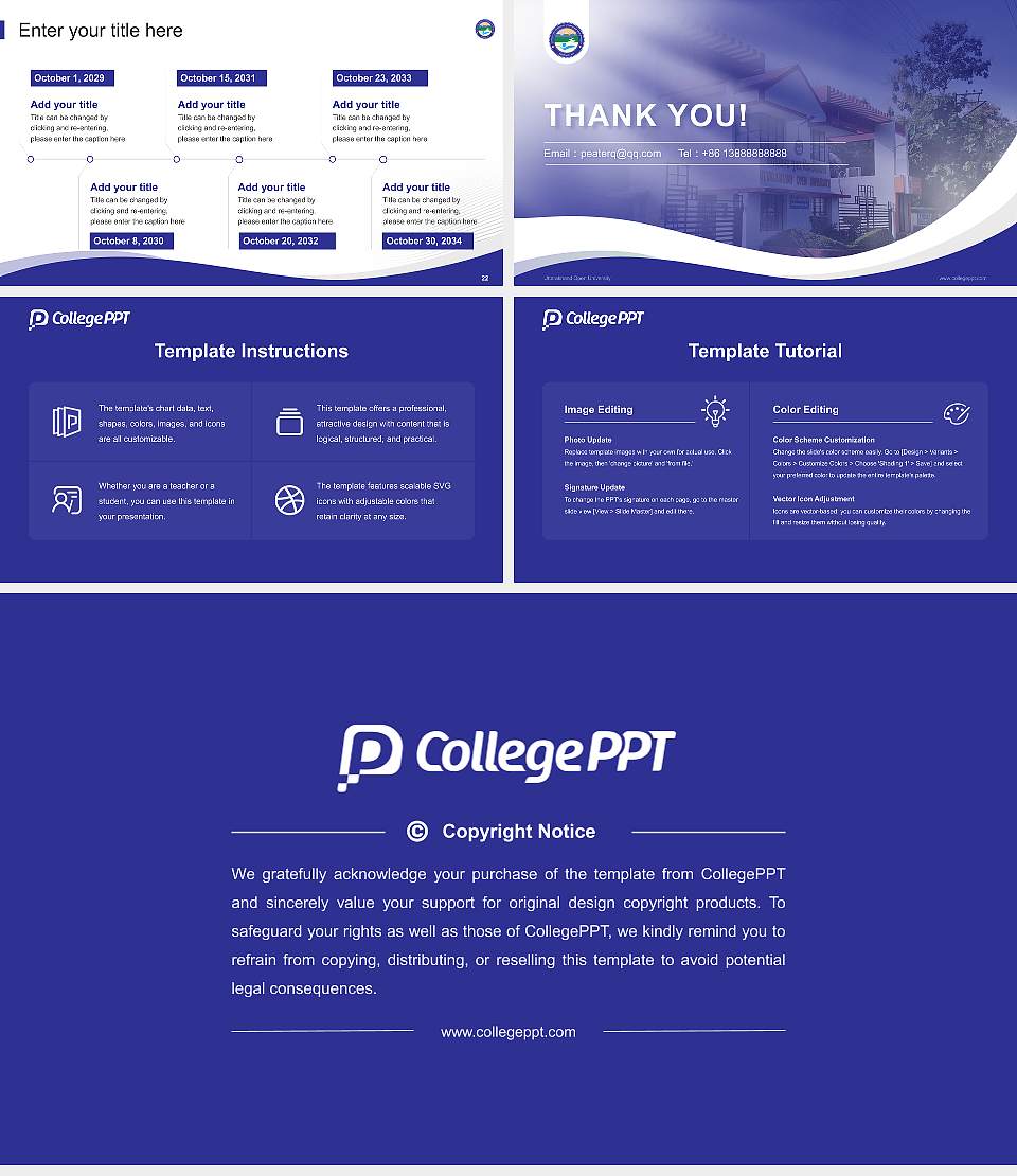 Uttarakhand Open University Lecture Sharing and Networking Event PPT Template16:9 ratio PPT effect preview image4