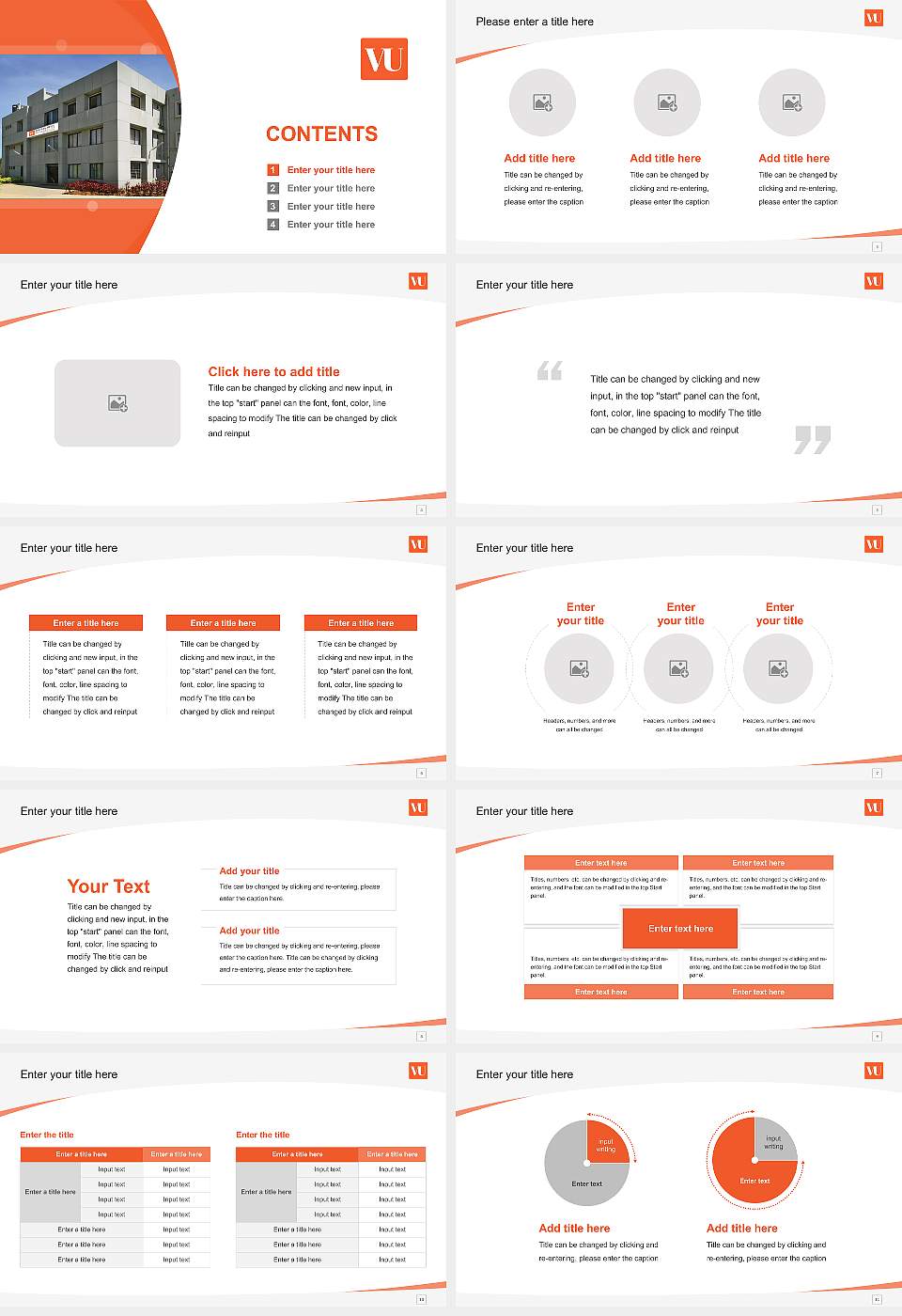 Vishwakarma University Course/Courseware Creation PPT Template16:9 ratio PPT effect preview image2