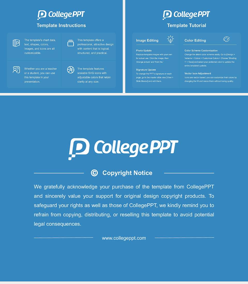 UPL University of Sustainable Technology Course/Courseware Creation PPT Template4:3 ratio PPT effect preview image5