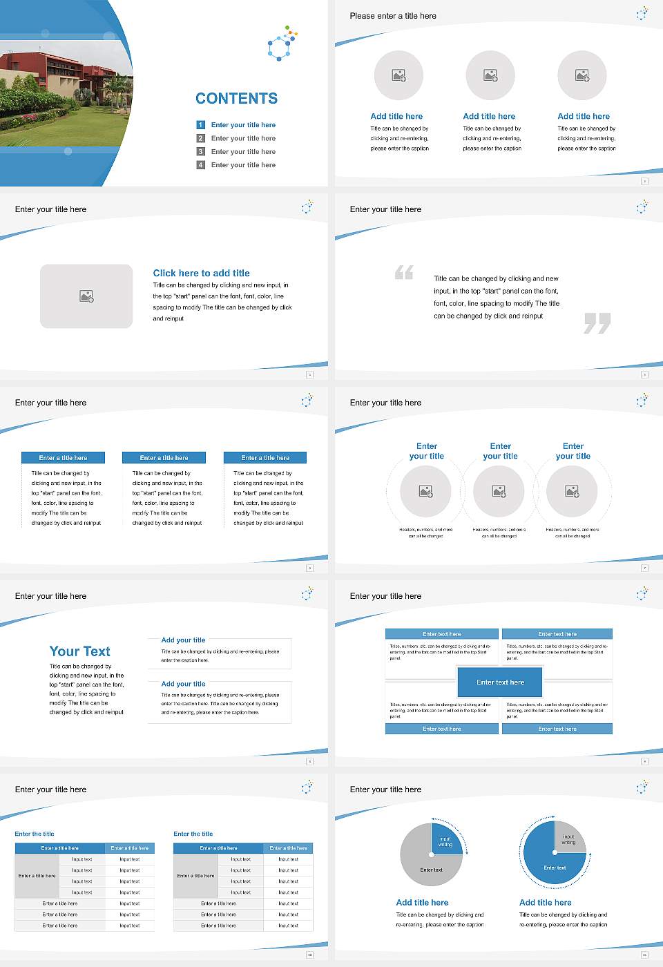 UPL University of Sustainable Technology Course/Courseware Creation PPT Template16:9 ratio PPT effect preview image2