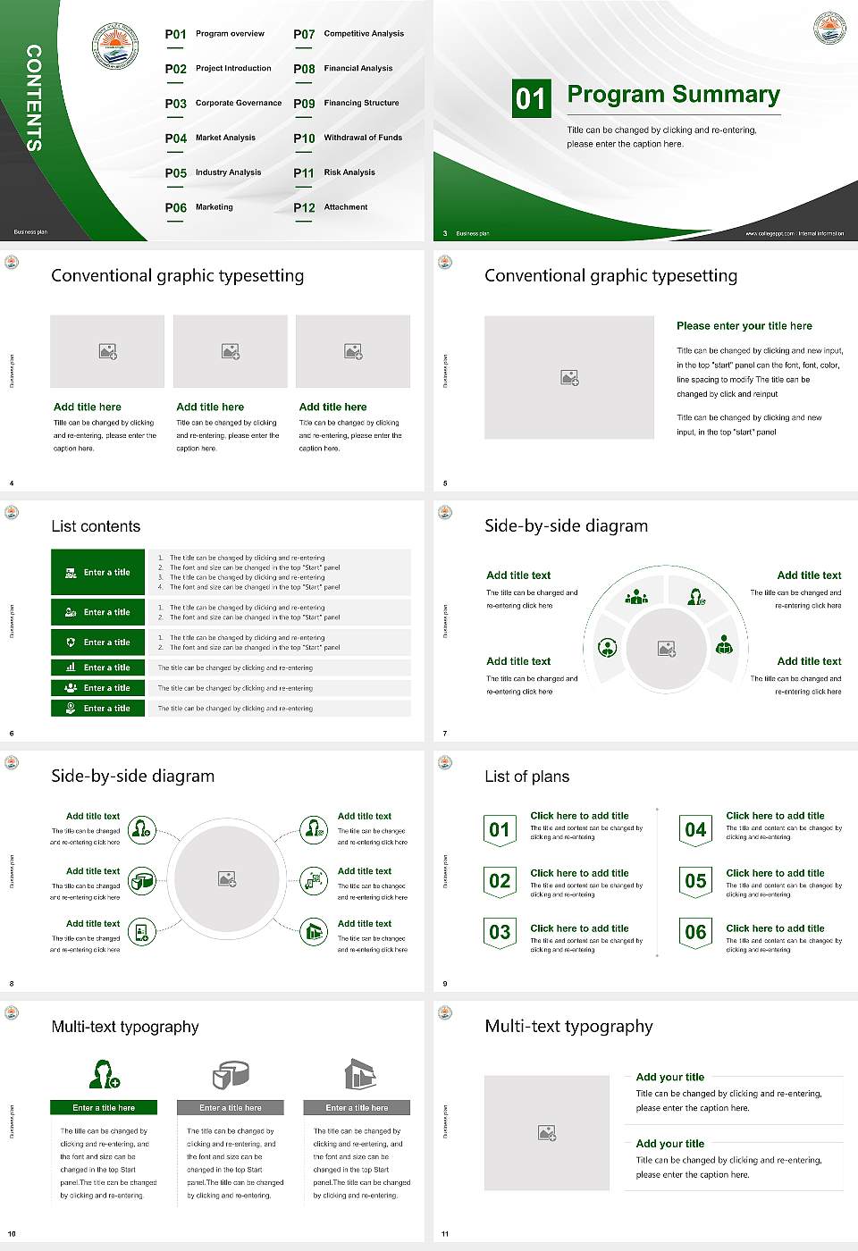 Uttarakhand Ayurved University Competition/Entrepreneurship Contest PPT Template16:9 ratio PPT effect preview image2