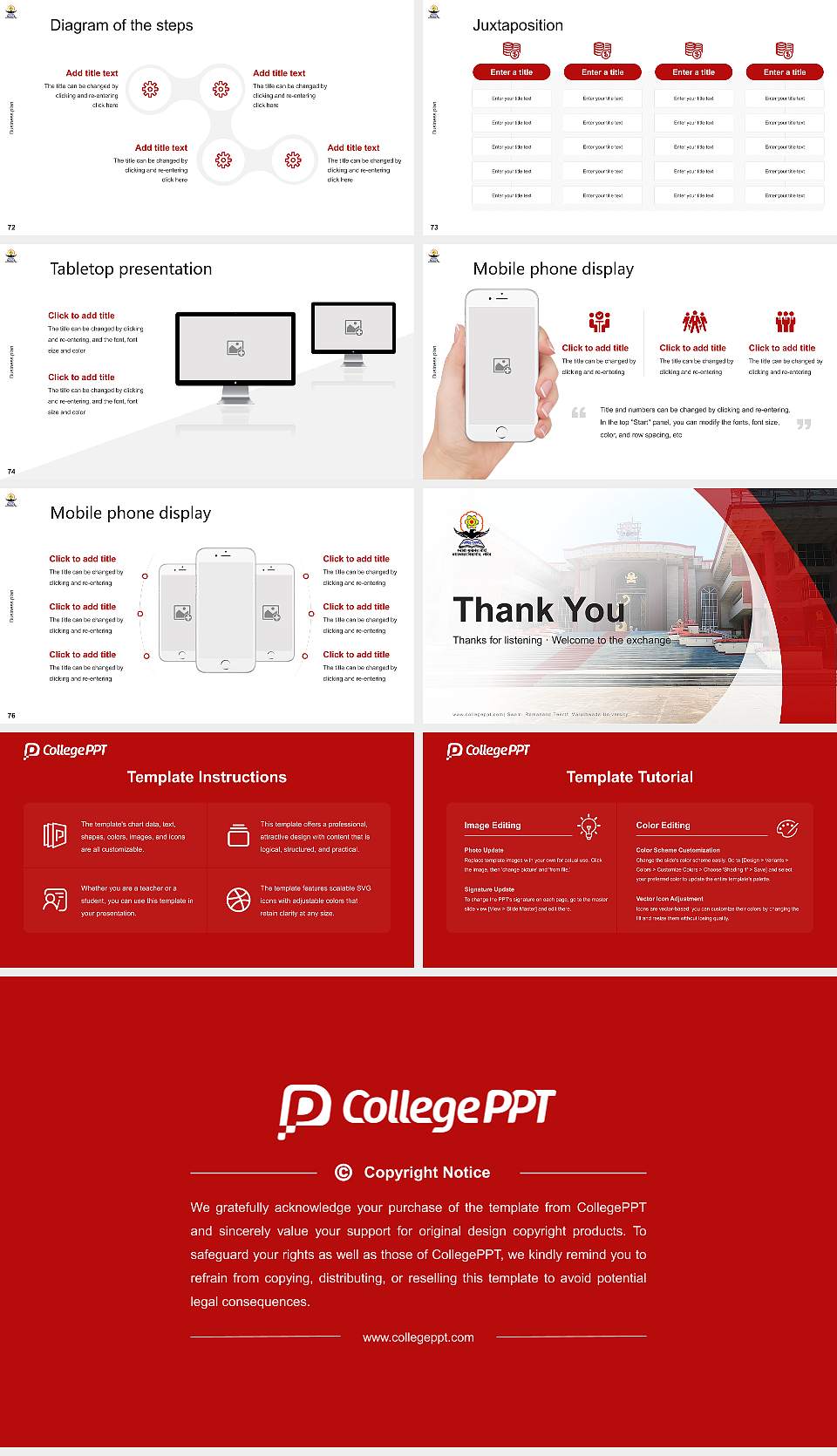 Swami Ramanand Teerth Marathwada University Competition/Entrepreneurship Contest PPT Template16:9 ratio PPT effect preview image9