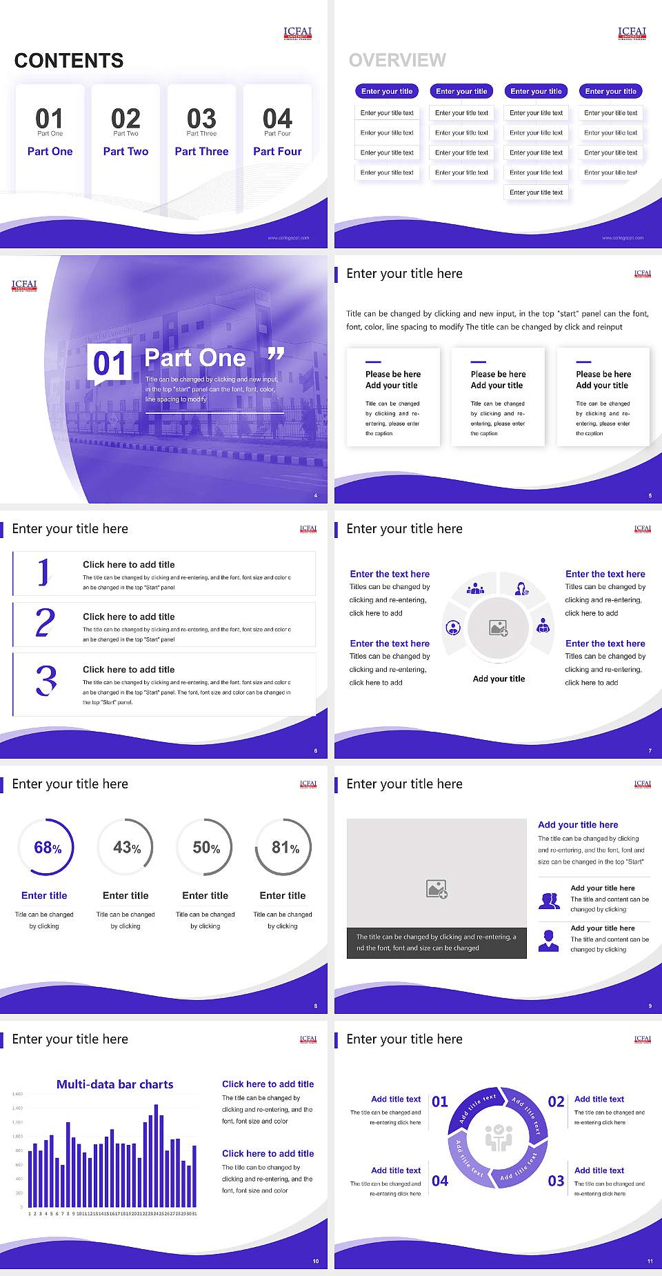 ICFAI University, Himachal Pradesh Lecture Sharing and Networking Event PPT Template4:3 ratio PPT effect preview image2
